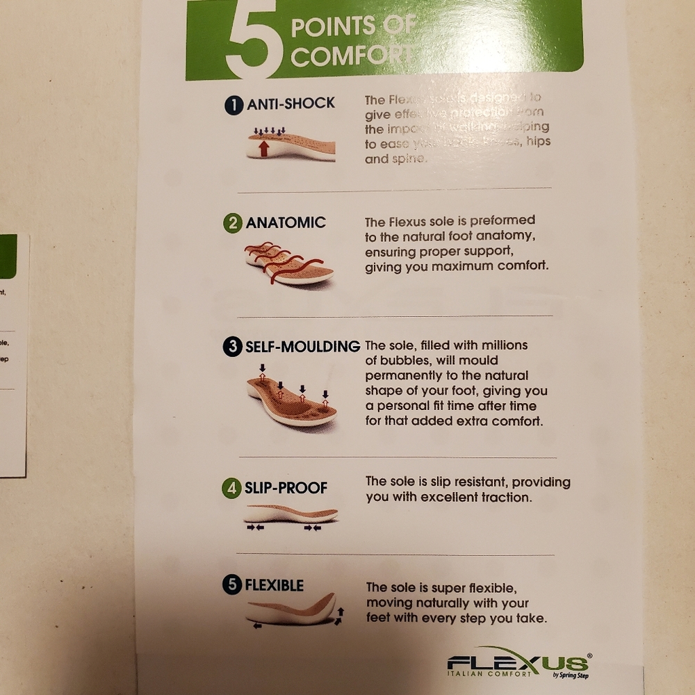 Springstep Flexus Nyaman Black/Multi Sandals - image 5